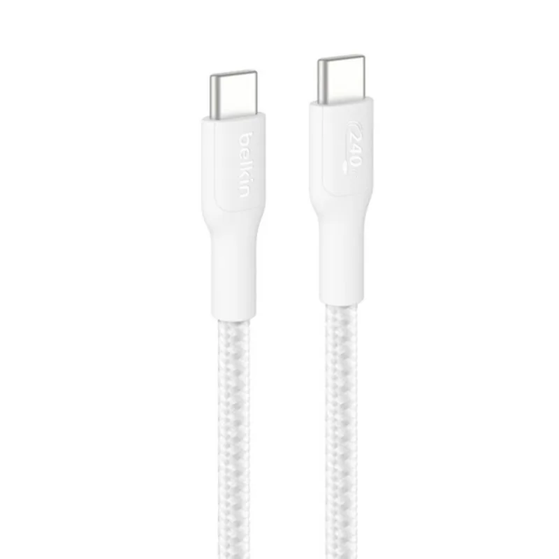 Belkin kábel Boost Charge Pro USB-C to USB-C Braided Cable 240W 3m…
