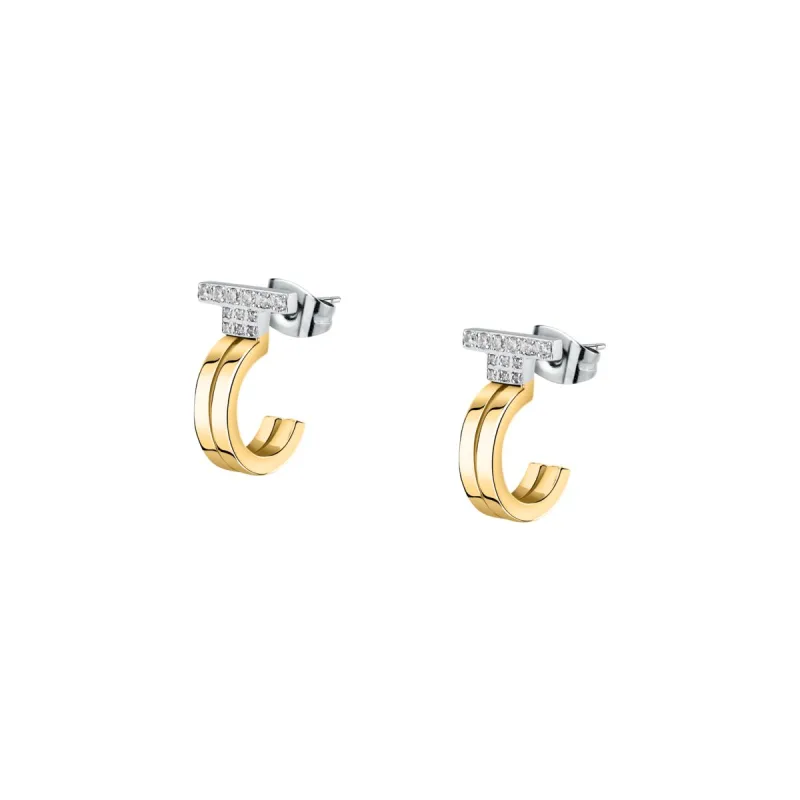 Dámske Náušnice TRUSSARDI DÁMSKE TJAXC34 (1,5CM )