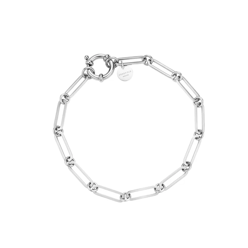Rosefield náramok striebornej farby Chunky Chain JBRCS-J608