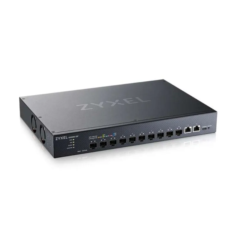 Zyxel XS1935-12F, 10-port 10G L3 Smart Managed Fiber Switch, 2 Multi-Gigabit Ports, hybrid mode, standalone or NebulaFle (XS1935-12F-ZZ0101F)
