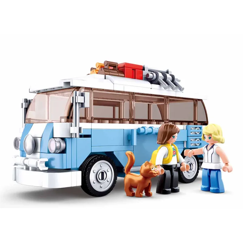 Sluban Sluban Modely M38-B0707 Happy bus