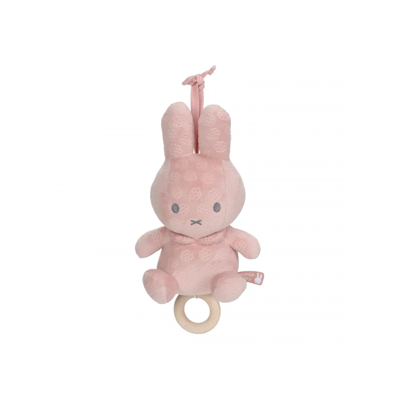 Little Dutch Hudobný králiček Miffy Pink Flower