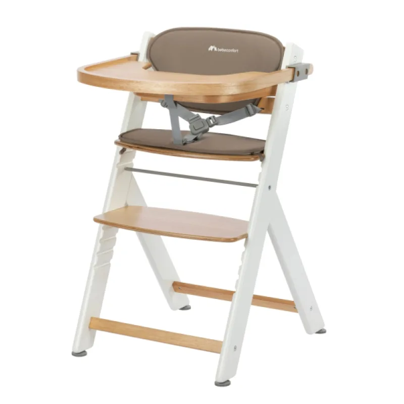 Bebeconfort Timba stolička rastúca Light Wood s podložkou