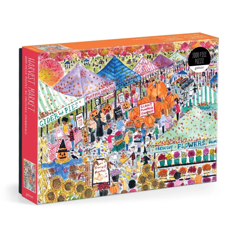Galison Galison Puzzle Trh jesennej úrody 1000 dielikov