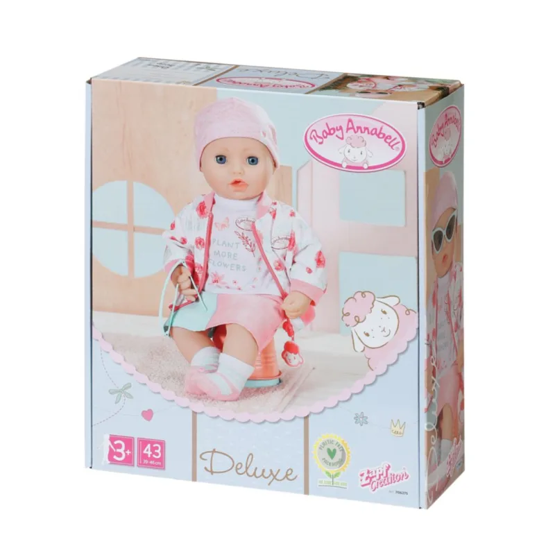 Baby Annabell Jarná súprava Deluxe, 43 cm
