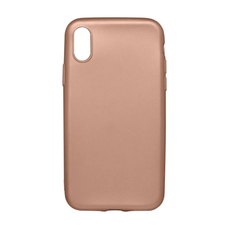 Puzdro Iphone X čierne medené metalické pgu-2833