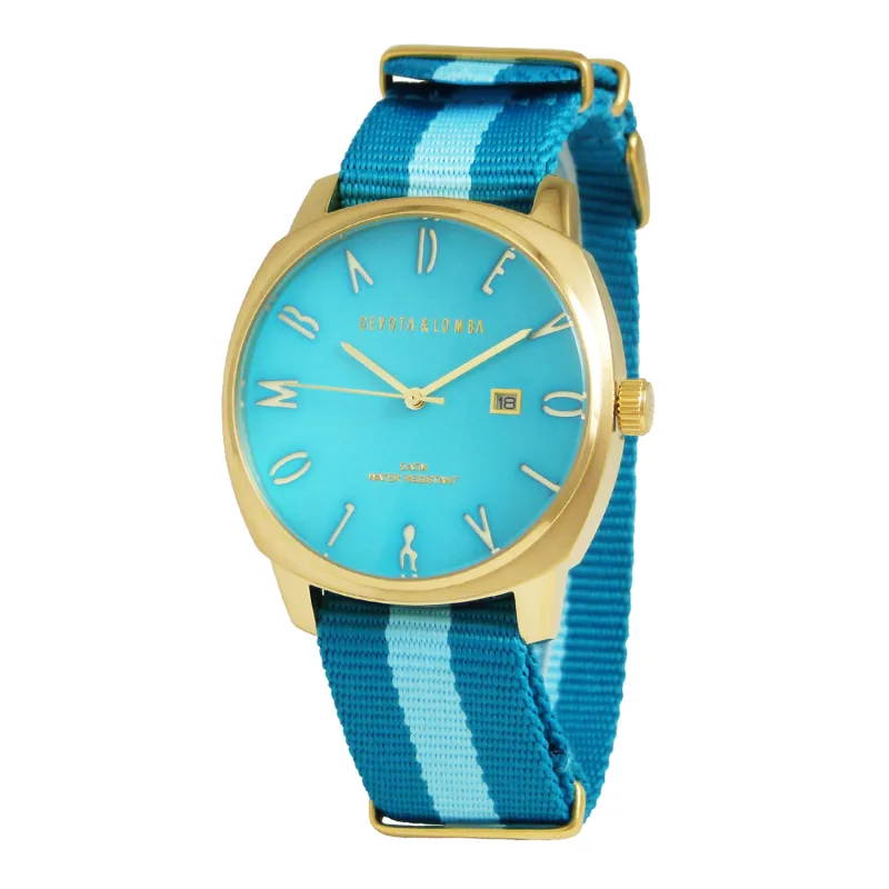 Pánske Hodinky DEVOTA & LOMBA DL008MSPBL- (42MM)