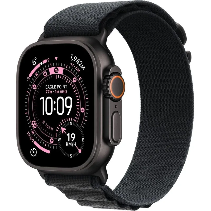Apple Watch Ultra 3 (2025) 49mm Čierny titán s čiernym alpským ťahom…