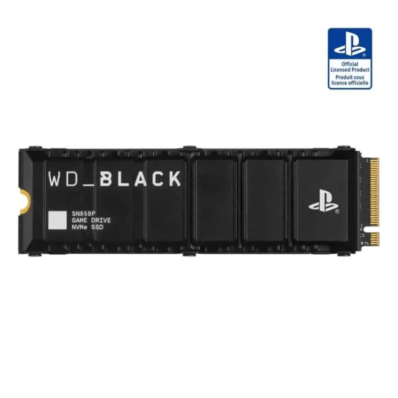 WD Black SN850X SSD Powered by SanDisk 8TB M.2 NVMe Gen4 Heatsink 7200/6600MBps (PS5 Licenced) (WDBBYV0080BNC-WRSN)