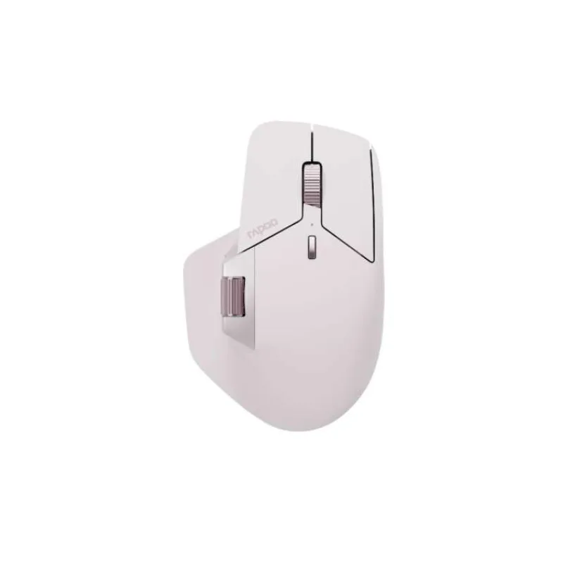 RAPOO Myš MT760M, Multi-mode, Bezdrátová, Optická, Růžová (6940056125323)