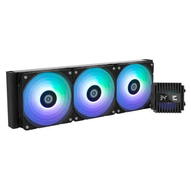 Zalman vodní chladič ALPHA2 A36 Black / 3 x 120 mm / PWM / ARGB / černý (ALPHA2 A36 Black)