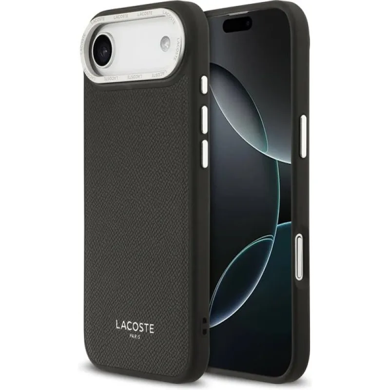 Lacoste PU Leather Champs Elysees MagSafe kryt iPhone Air čierny…