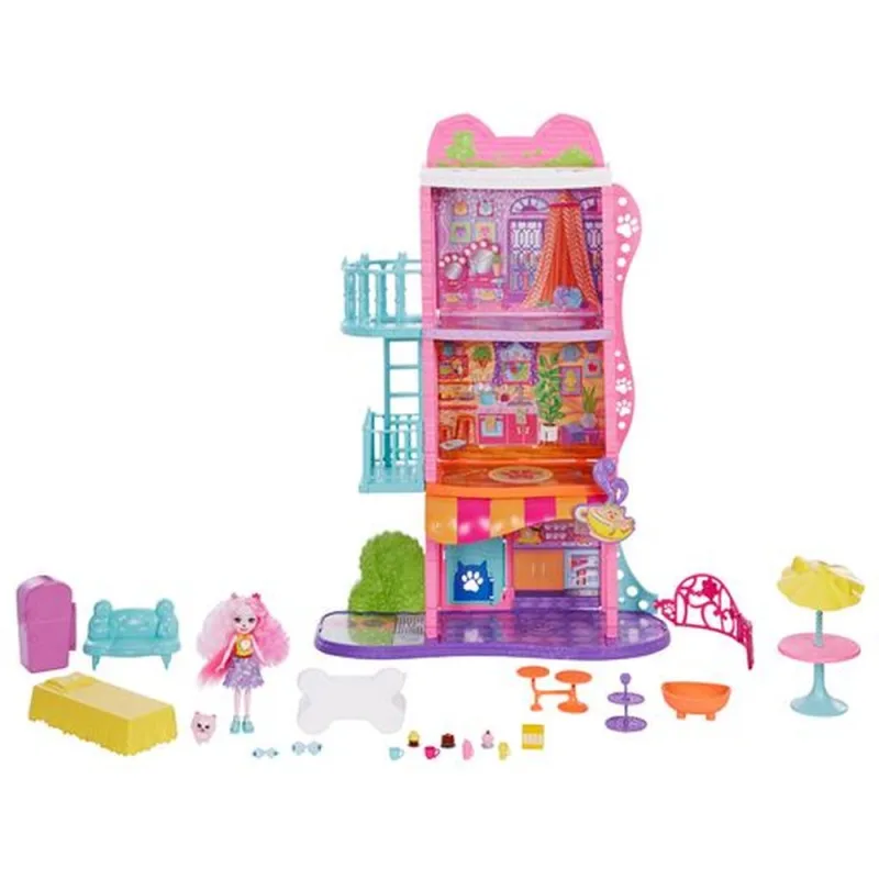 Mattel ENCHANTIMALS BYTÍK V MESTE