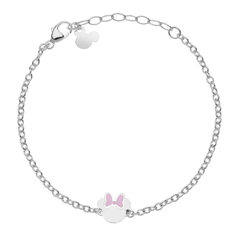 Detský náramok Disney Minnie Mouse oceľ B600653L-55.CS