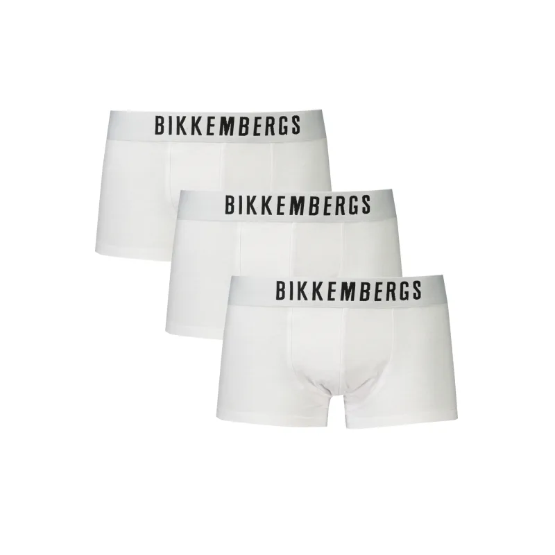 Pánske Boxerky BIKKEMBERGS - Biela Farba: Biela, Veľkosť: S