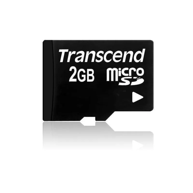 Transcend 2GB microSD paměťová karta (bez adaptéru) (TS2GUSDC)