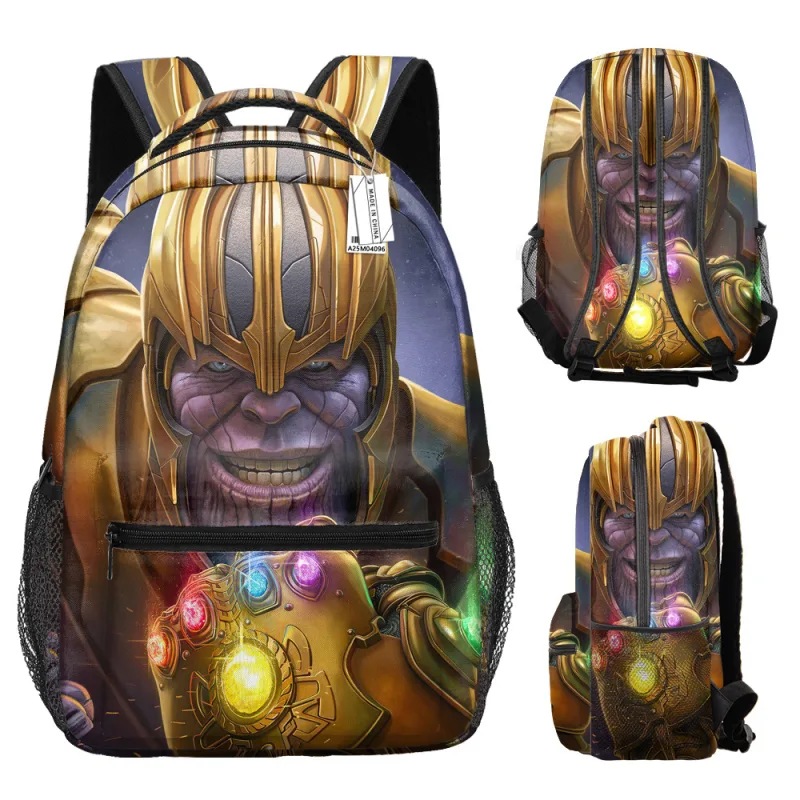 Made in China Detský / študentský batoh s potlačou celého obvodu motív Thanos 1