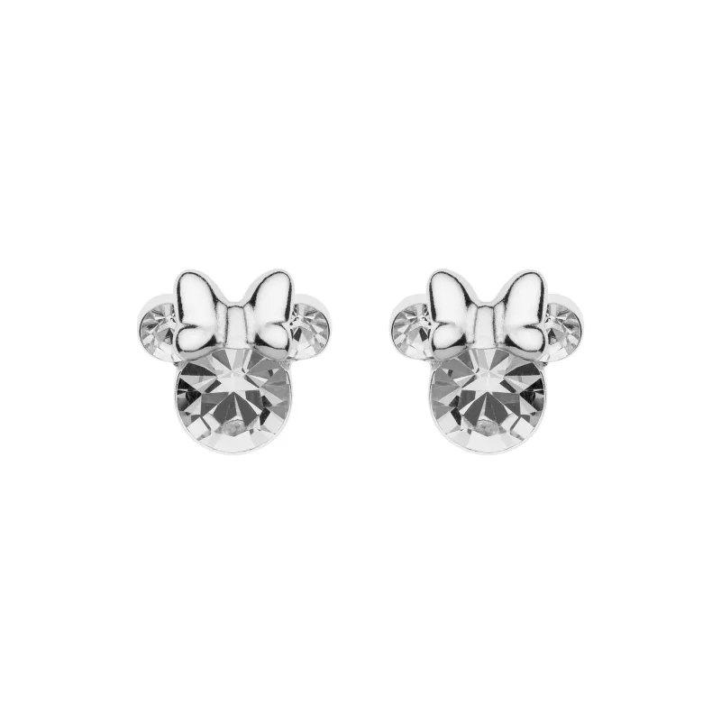 Detské náušnice Disney Minnie Mouse strieborné ES00028SAPRL.CS