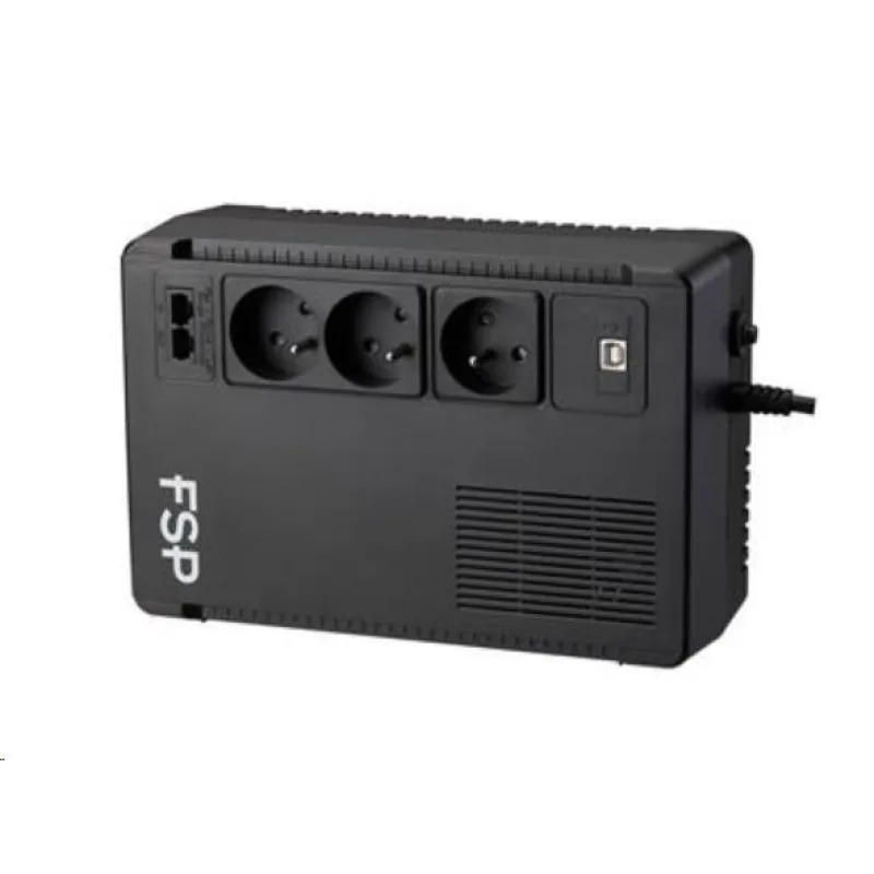 Fortron UPS FSP ECO 800 FR, 800 VA / 480 W, USB, RJ45, line…