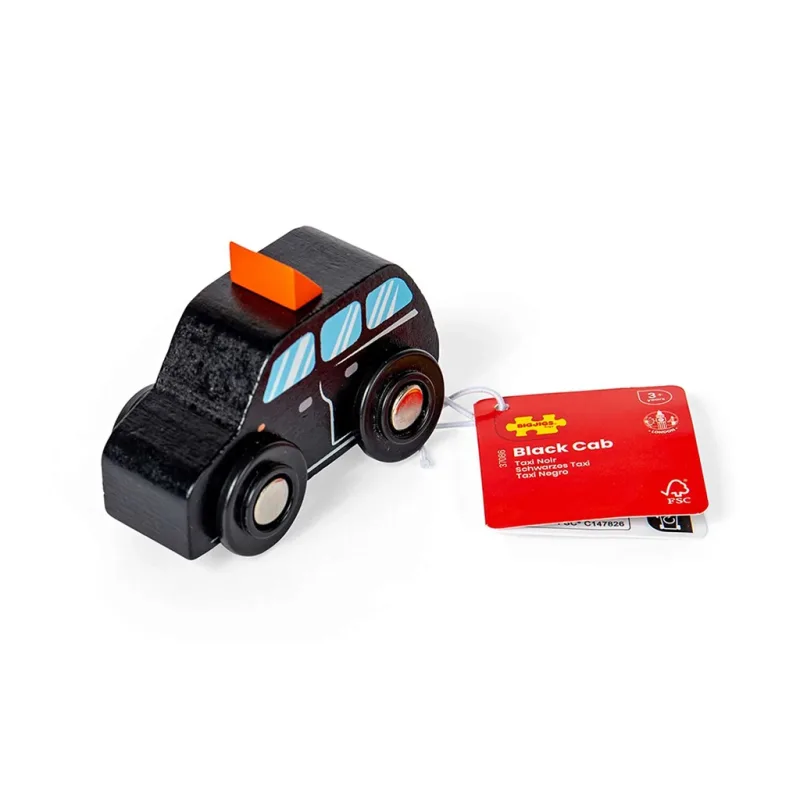 Bigjigs Toys Bigjigs Toys Drevené londýnske taxi