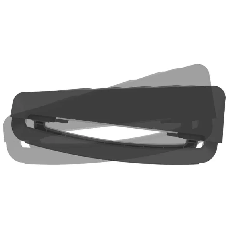 FELLOWES podpěra chodidel BREYTA/ 490mm x 98mm x 360mm/ plastová/ černá (FELFBRN)
