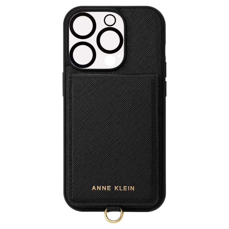 Kryt Anne Klein pre iPhone 14 Pro Max čierny WK/4016BKBK14PROMAX