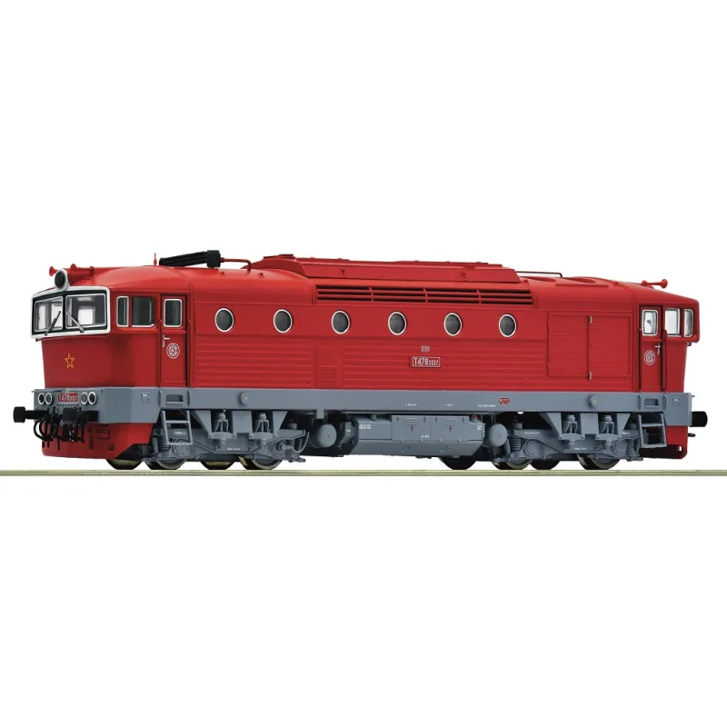 Roco Roco Dieselová lokomotíva T 478.3137 ČSD IV, digitálna - 7300071