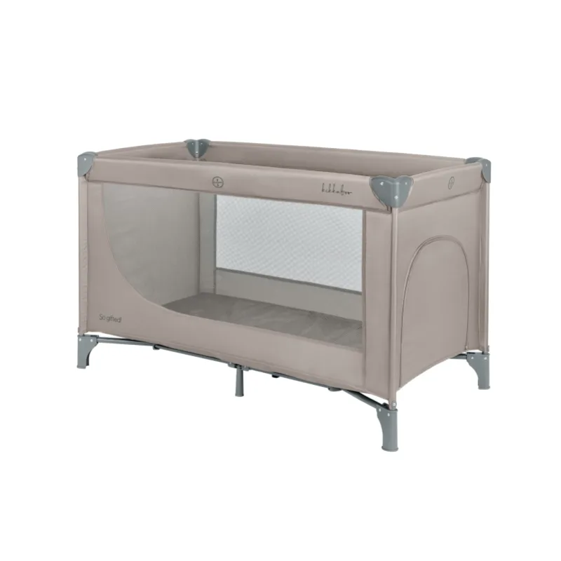 KikkaBoo Postieľka cestovná 6-36 m So Gifted Beige