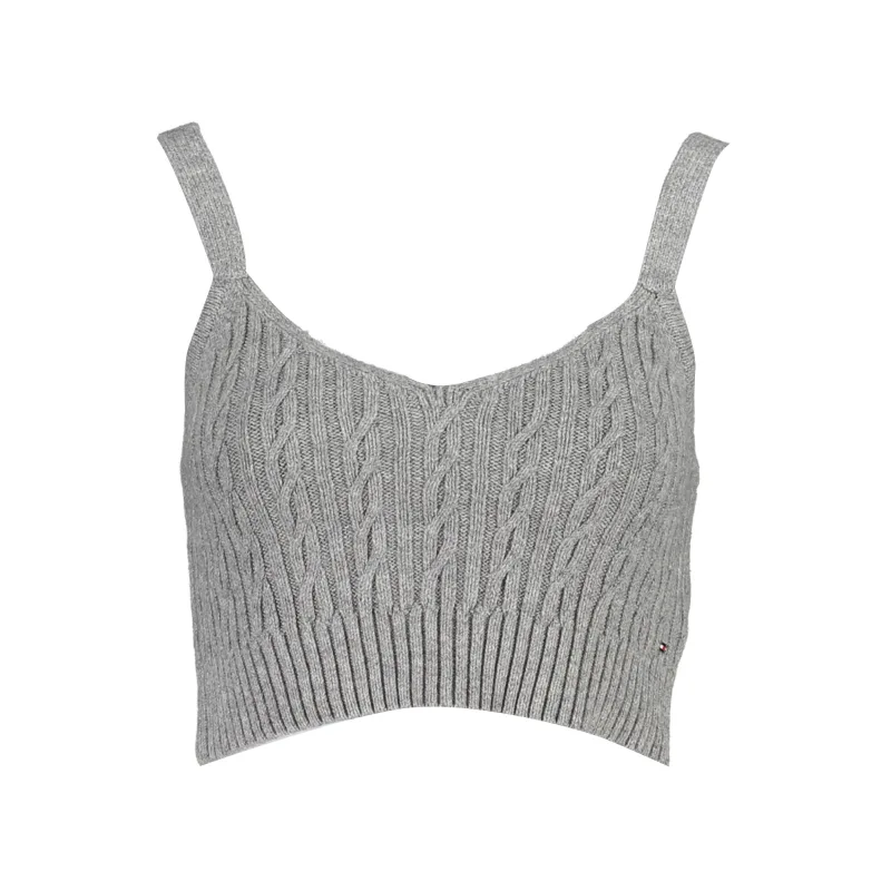 Tommy Hilfiger Top Donna Grigio Šedá Farba: šedá, Veľkosť: 2XS