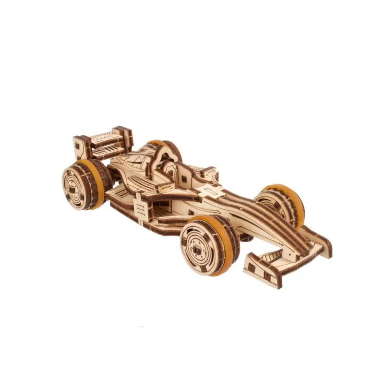 Ugears Ugears 3D drevené mechanické puzzle Compact Racer