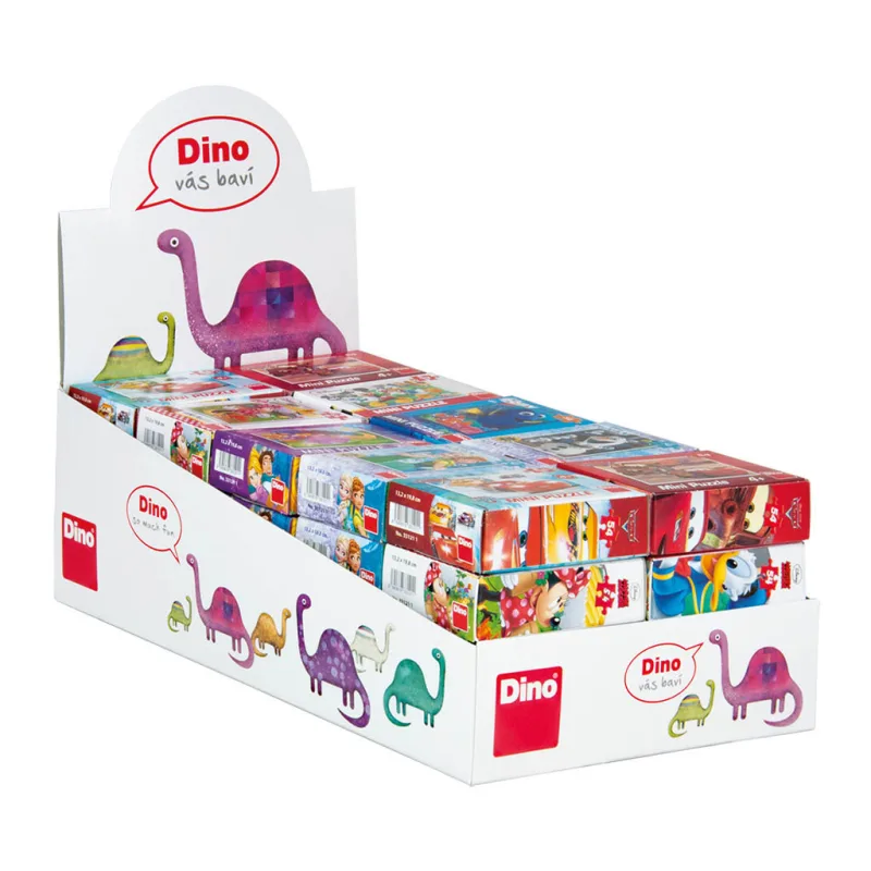 Dino Dino Mini puzzle Disney pohádky 1 ks