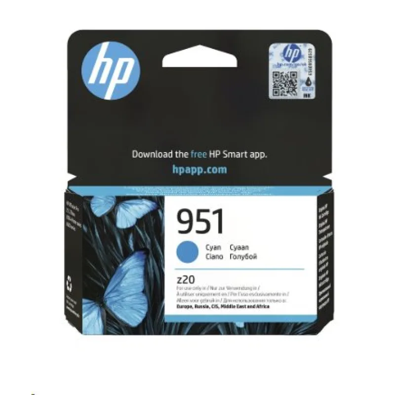 HP 951 Cyan Original Ink Cartridge CN050AE#LS1