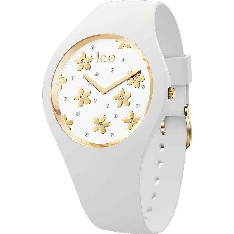 Dámske hodinky Ice-Watch Ice Flower, biele, 016667