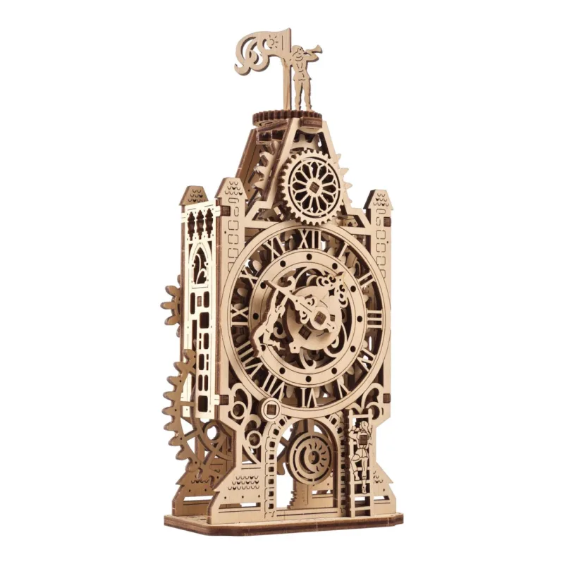 Ugears Ugears 3D drevené mechanické puzzle Hodinová veža
