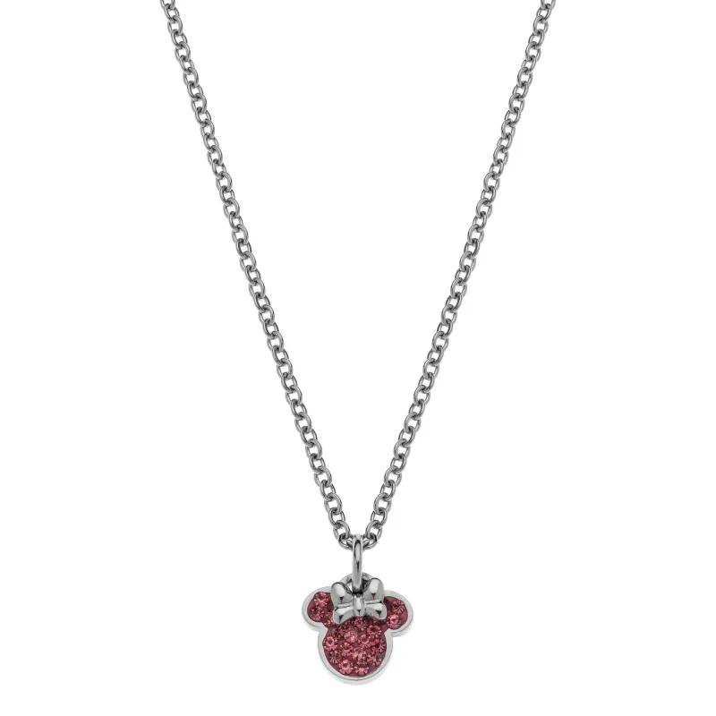 Detský náhrdelník Disney Minnie Mouse oceľ N600582RPL-B.SK