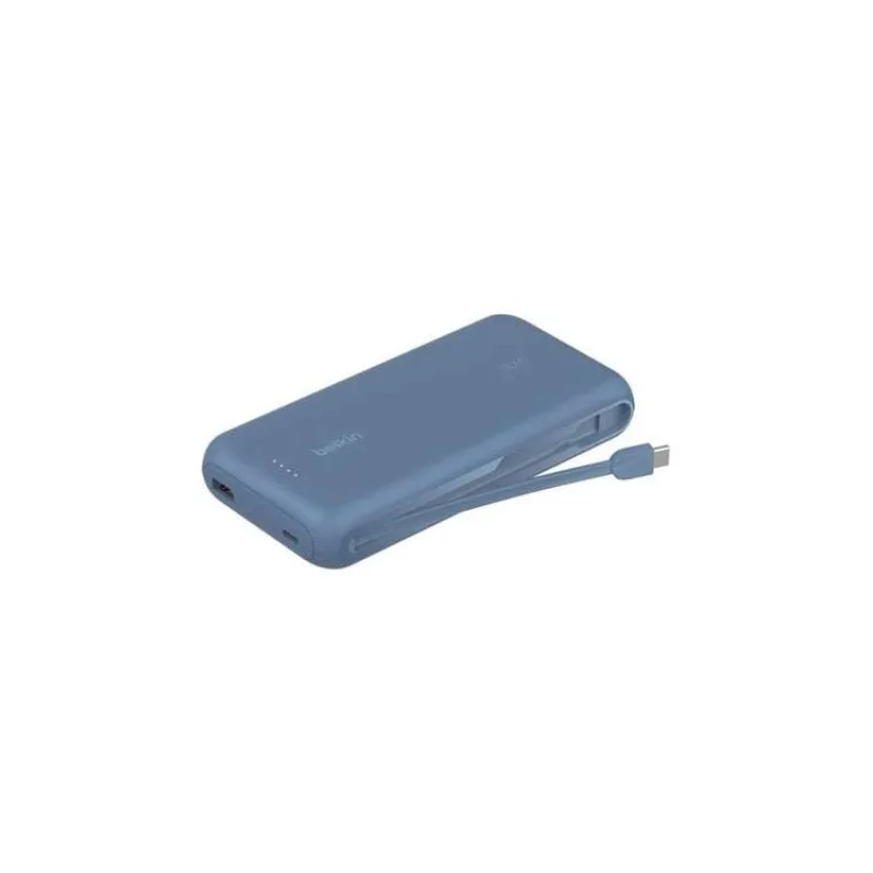 Belkin BOOST CHARGE™ USB-C Power Delivery PowerBanka s integrovaným USB-C kabelem, 20000mAh, 30W, modrá (BPB024hqBL)