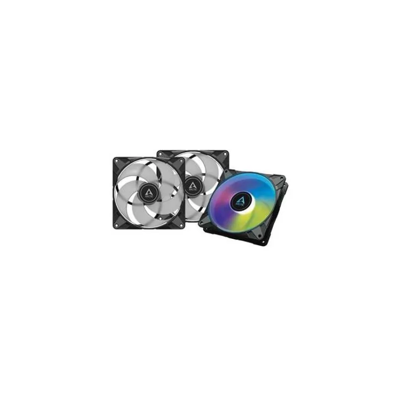 ARCTIC P14 ventilátor (3 ks) / 140mm / PWM / PST / ARGB / černý (ACFAN00257A)