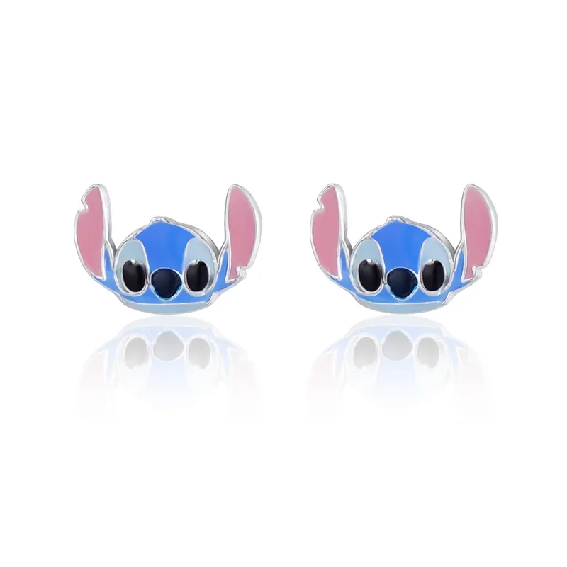 Disney detské náušnice MINI Stitch strieborné ES00101SL.CS