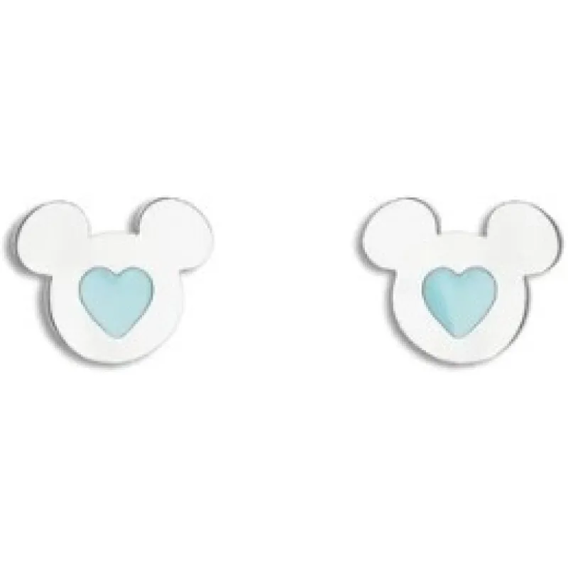 Detské náušnice Disney Mickey Mouse oceľ E600200NUL.TP