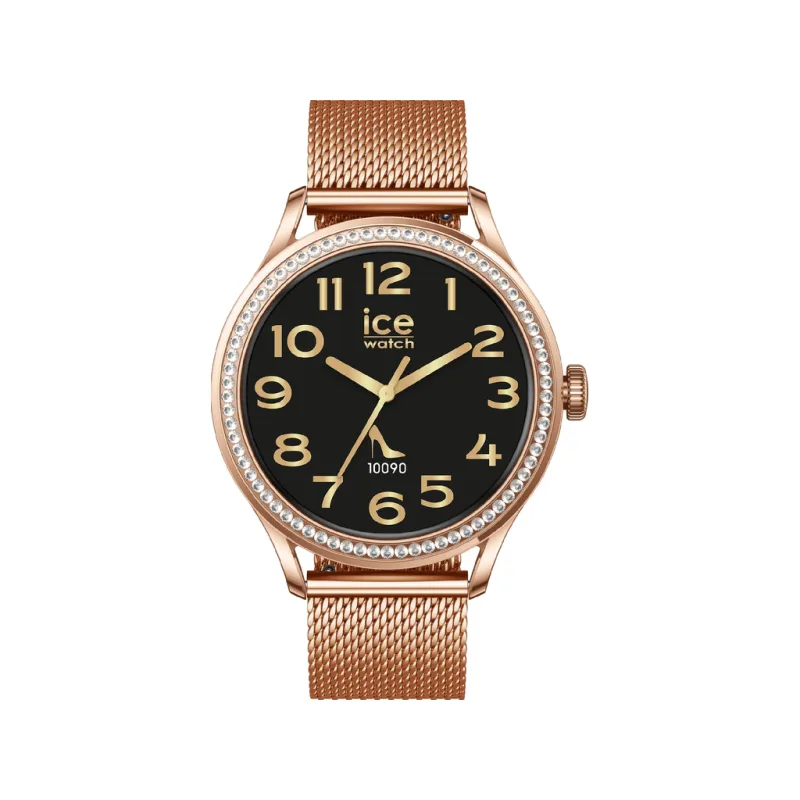 Ice-Watch dámské chytré hodinky ICE smart ST 2.0 Rose-gold-Milanese 025317