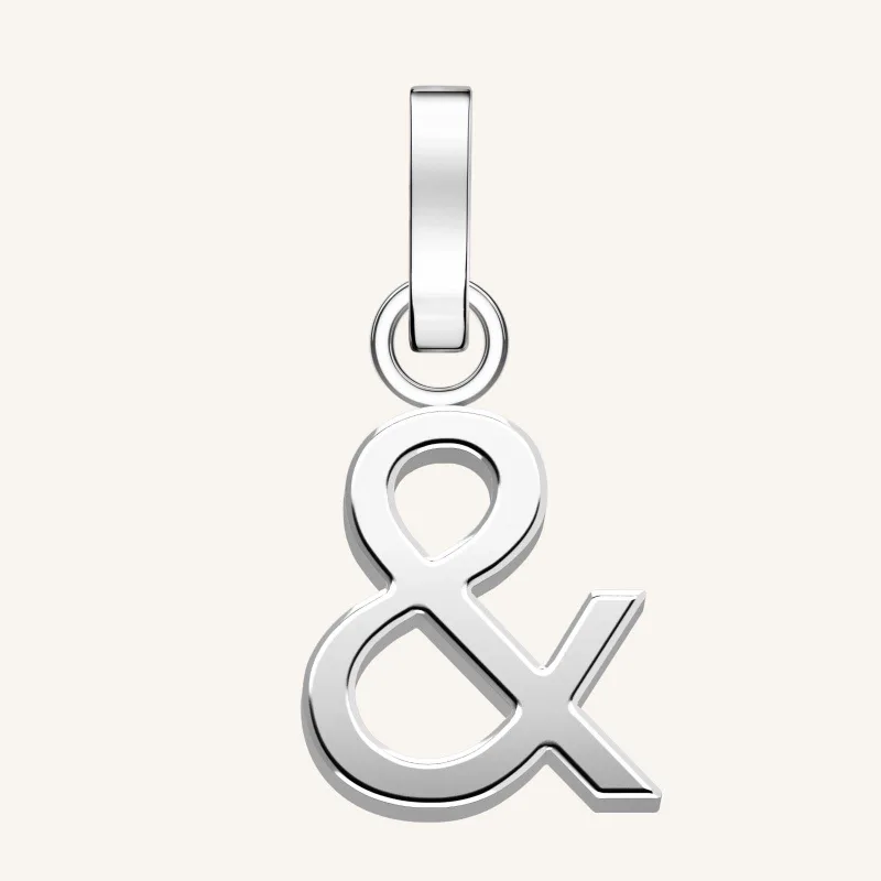 Rosefield prívesok Symbol Ampersand v striebre