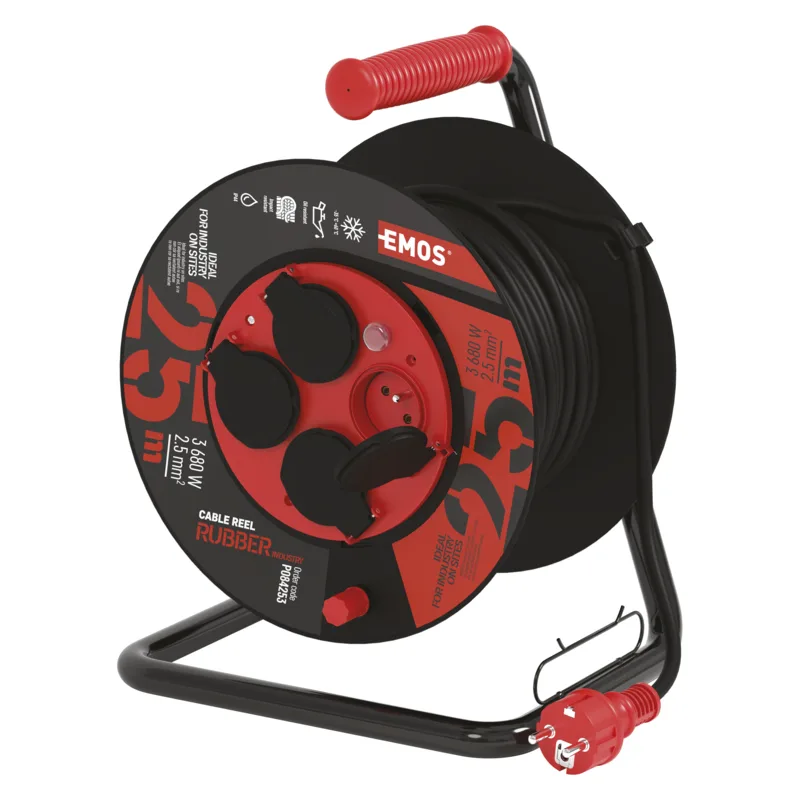 EMOS BUBEN 4Z 25M 2, 5MM GUMA/ NEOPREN 1908542500