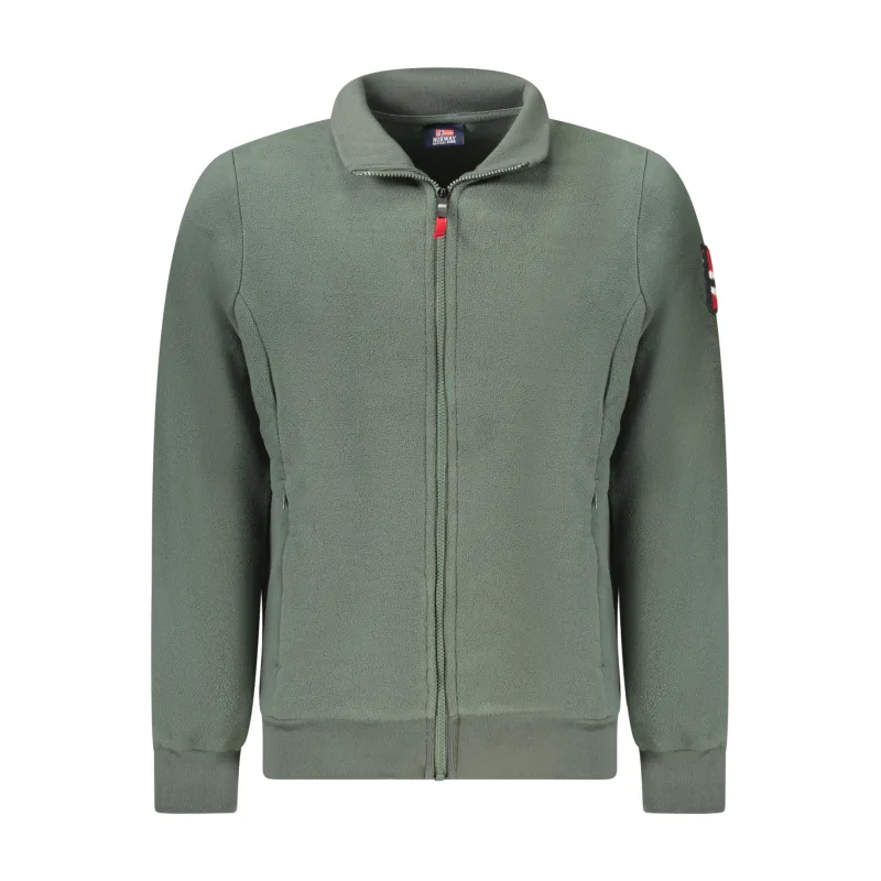 Pánska Mikina so zipsom NORWAY 1963 - Zelená Farba: Zelená, Veľkosť: 3XL