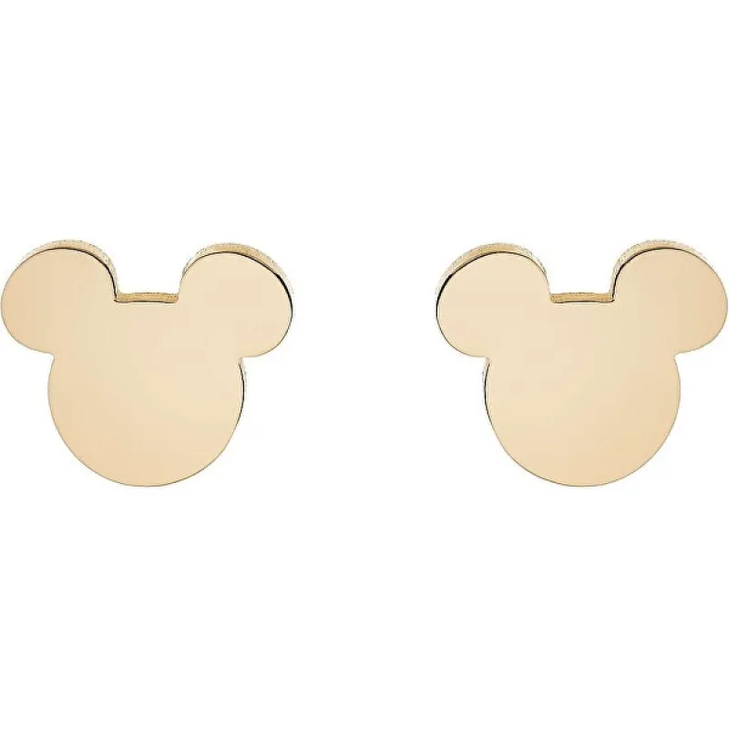 Detské náušnice Disney Mickey Mouse z pozlátenej ocele E600179YL-B.SK