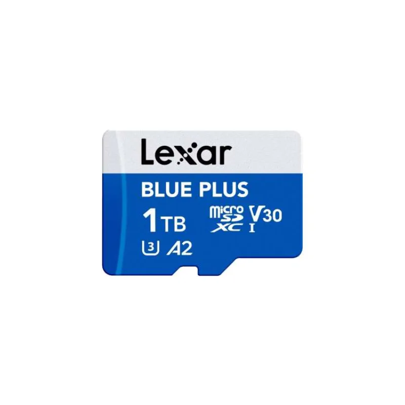 Lexar 1TB Blue Plus microSDHC s adp C10 A2 (LMSBLPL001T-BNANG)