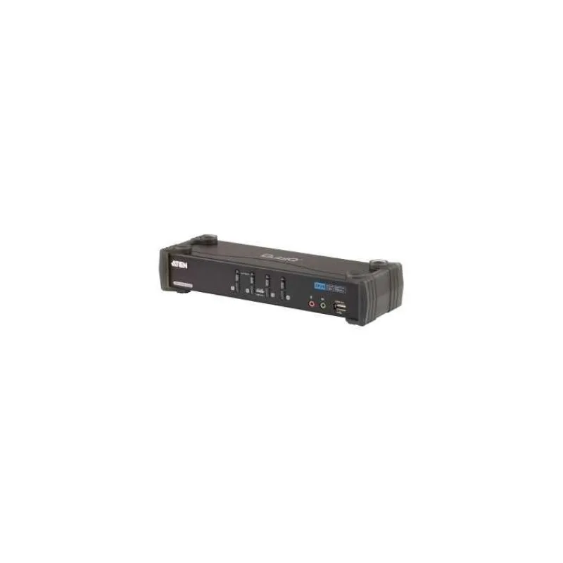 ATEN 4-portový přepínač KVM ™ DVI Dual Link/ se zvukem CS1784A (CS1784A-AT-G)