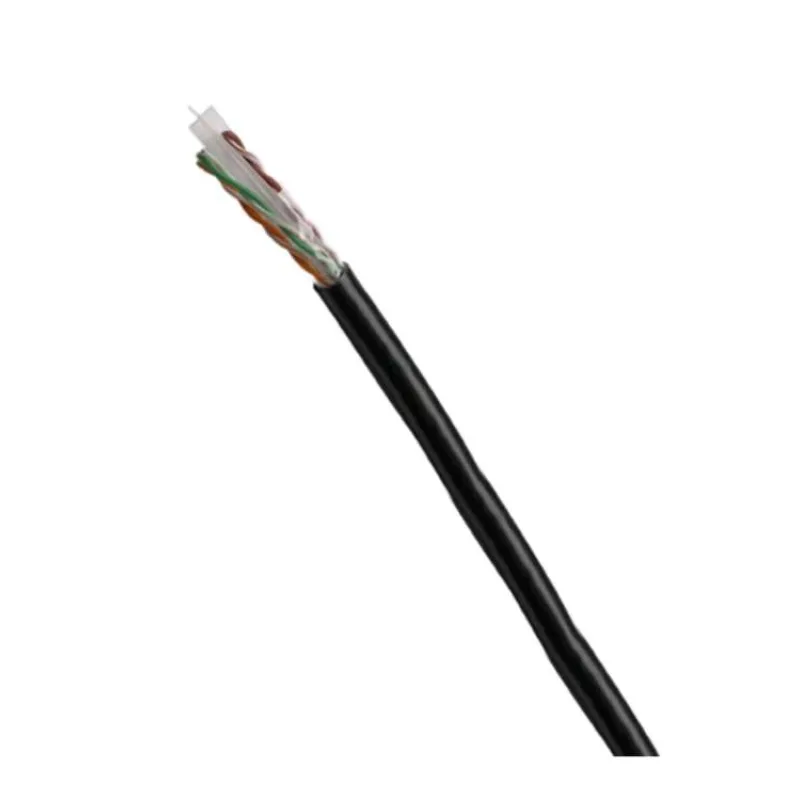 DATACOM UTP drôt CAT6 PE 100m čierny OUTDOOR (1359)