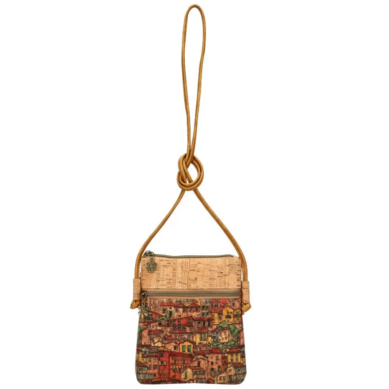 MELLIE MELY Korková ľahká malá crossbody dámska kabelka 85057 typ7