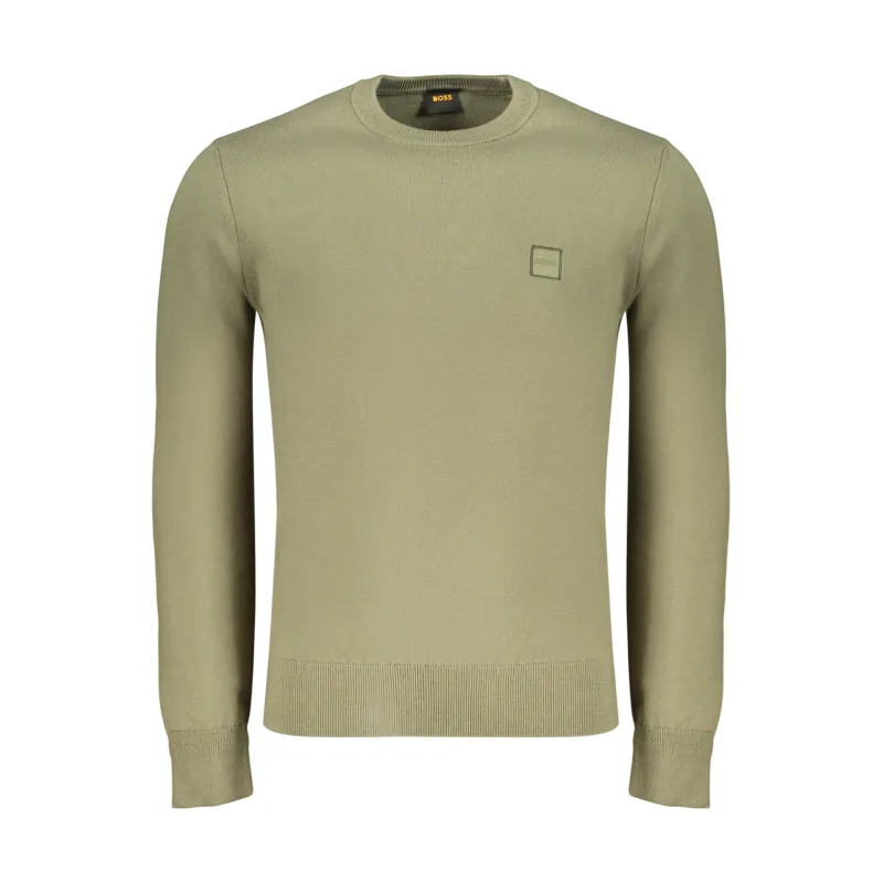 Pánsky Pulóver BOSS - Zelená Farba: Zelená, Veľkosť: 2XL