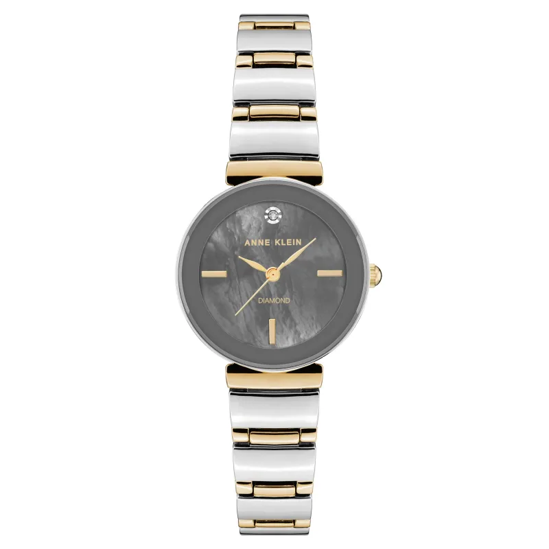 Anne Klein dámske okrúhle hodinky AK/2435GMTT